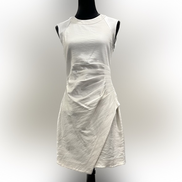 L'Agence Short Sheath Dress in Light Ivory | Size 10 - Picture 1 of 9